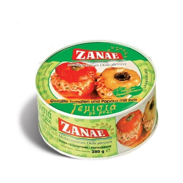 Zanae Peperoni & Tomaten gefüllt mit Reis Gemista 280gr