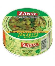 Zanae Bamies Okra in Öl und Tomatensauce 280gr